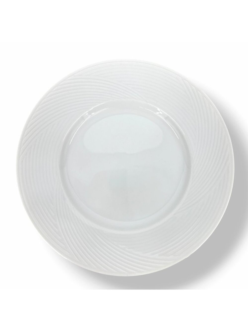 Dansk Tapestries Winter White Salad Dessert Plates 7.5" Porcelain Set Of 2